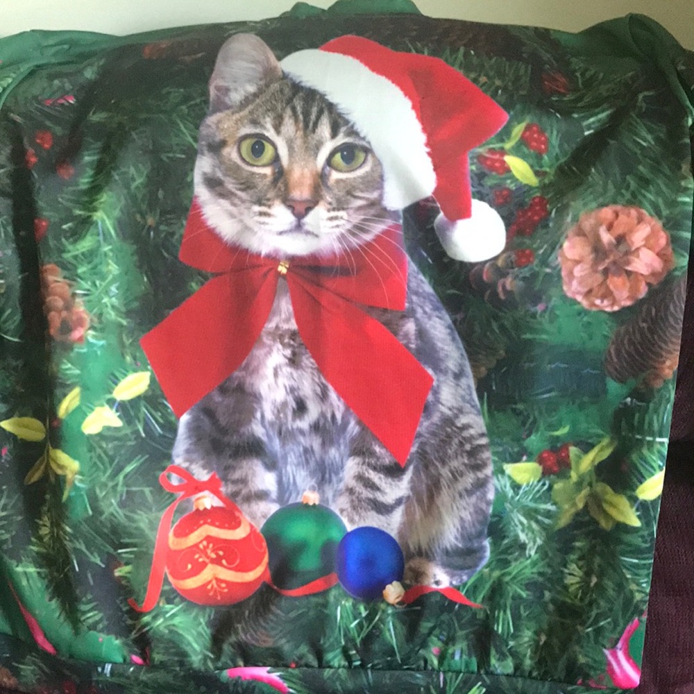 Ugly Christmas Sweater 2XL polyester LS. 26”-29”high x26”across